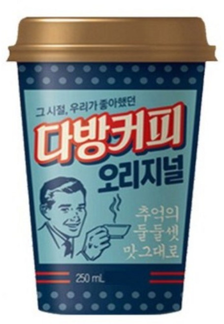 동원 다방커피 오리지널 컵커피, 250ml, 30개