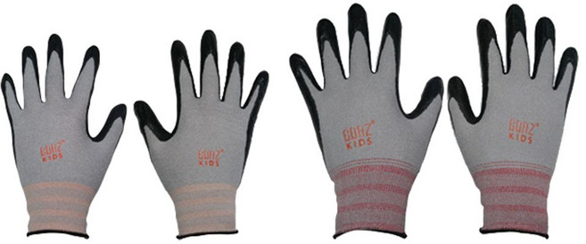 NBR 코팅 초등 학생 유아 어린이 안전 작업 장갑