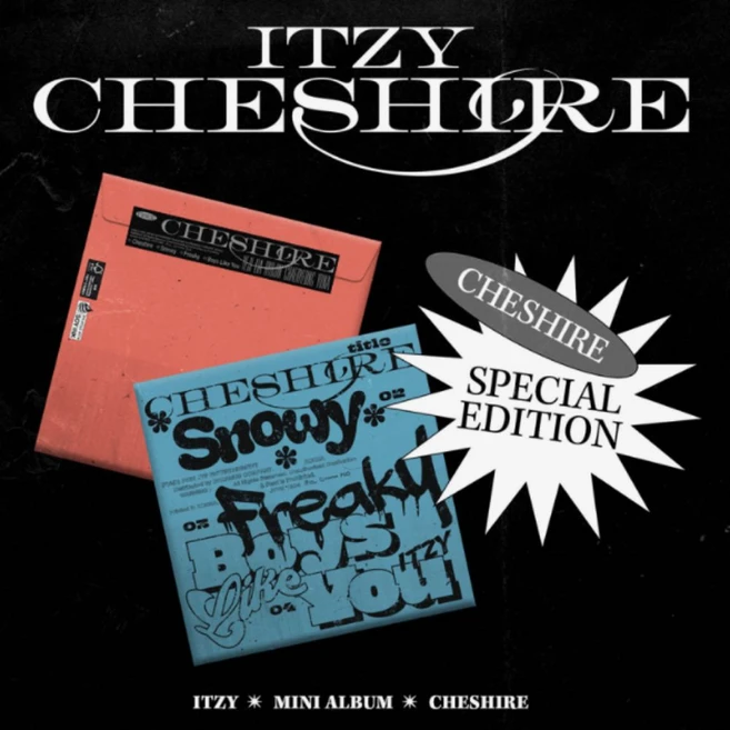 [2종세트]ITZY있지 - CHESHIRE 6집 미니앨범 (SPECIAL EDITION)한정반, . - 쿠팡