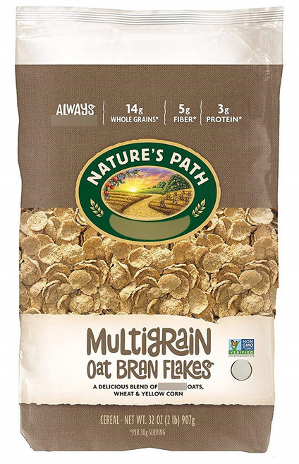 네이쳐스패스 멀티그레인 오트 브랜 시리얼 비건, 907g, 1개