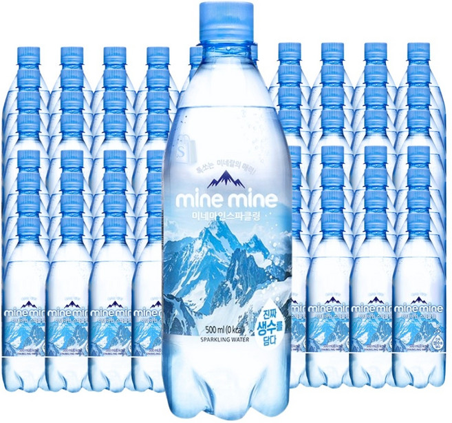 동원 미네마인 스파클링 워터 탄산수, 500ml, 60개