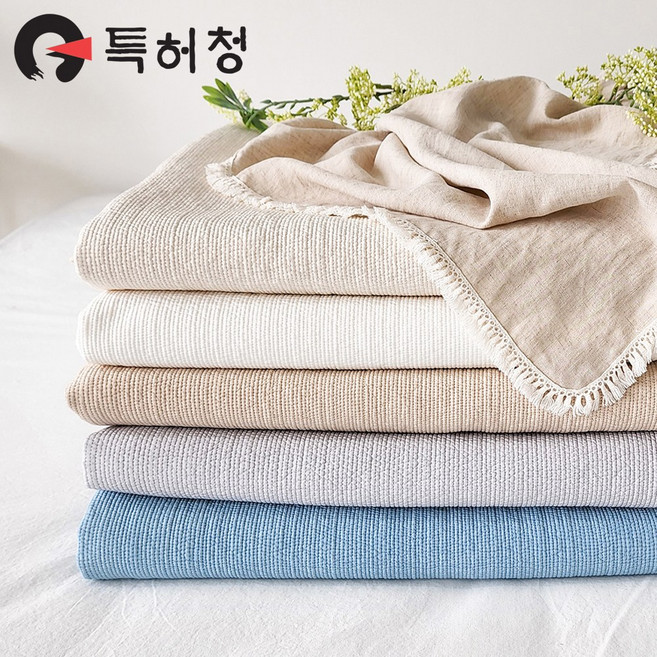 3위 - 라비쉬앳홈 특허청 시원한 목화솜 풍기인견 냉감 여름 침대패드, 2.아이보리
