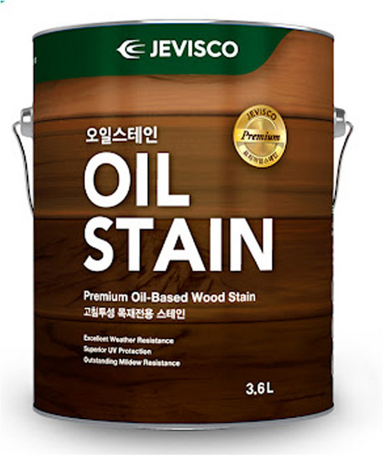 제비스코 오일스테인 3.6L, 1개
