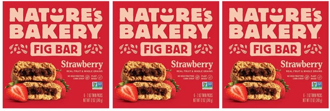 네이쳐스베이커리 피그 바 스트로베리 비건 홀 그레인, 56.7g, 18개 - 쿠팡