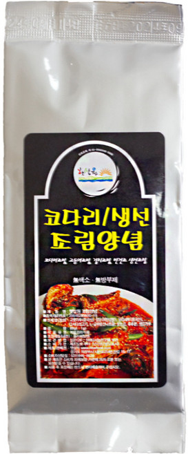 햇살원 코다리찜 생선조림 찜소스 분말 양념, 3개, 80g