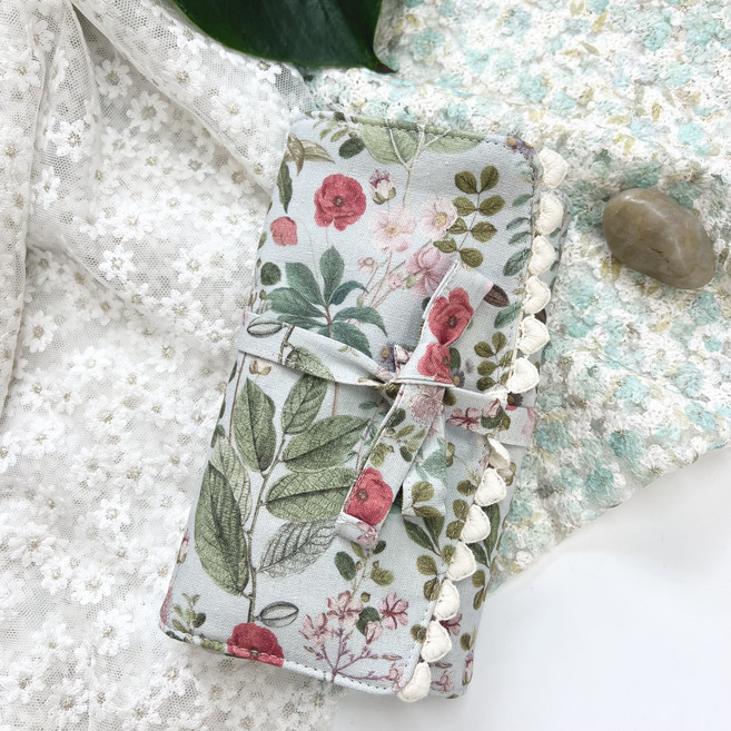 니팅휴 타샤의 정원 코바늘케이스 핸드메이드 코바늘집 파우치 보관함, 1개