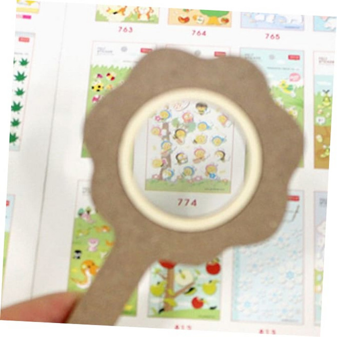 학습용돋보기 (대원) 나무돋보기 10묶음, 개구리