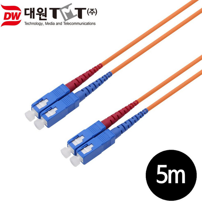 대원TMT 대원TMT 광점퍼코드 SC-SC 2코어 멀티모드 OM1 5M