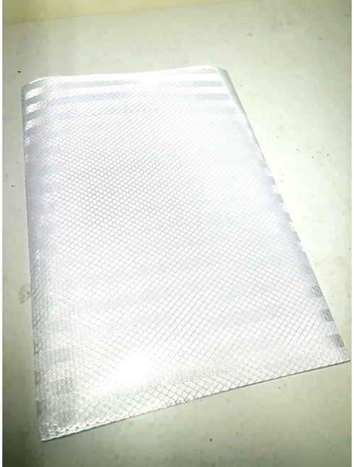 韓國流行 應援扇DIY 反光貼紙 正A4大小 高強蜂窩反光貼紙, 白色, 1個