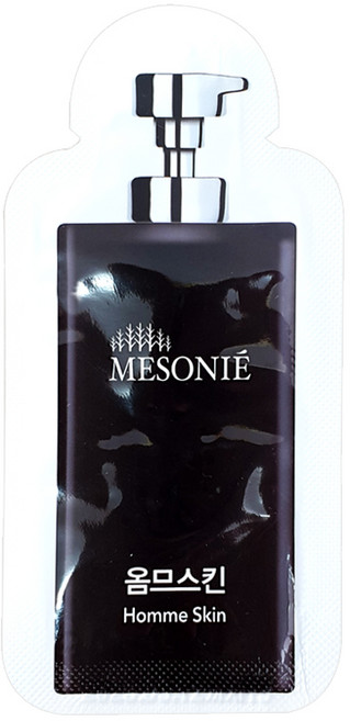 나드리 일회용 스킨 토너 남성용 기초화장품, 1개, 2ml