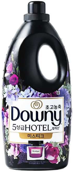 다우니 퍼퓸 섬유유연제 미스티크향 본품, 2L, 8개