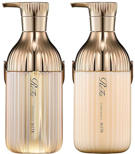 리파밀크 단백질/ReFa MILK PROTEIN 세트 로얄 샴프- 트리트먼트 세트, 1개, 1g