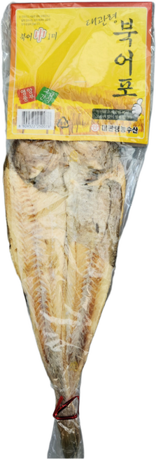 명식품본사 북어포 [소포장] 대관령농수산 제사용 성묘용 술안주 제수용 북어국, 1개, 40g