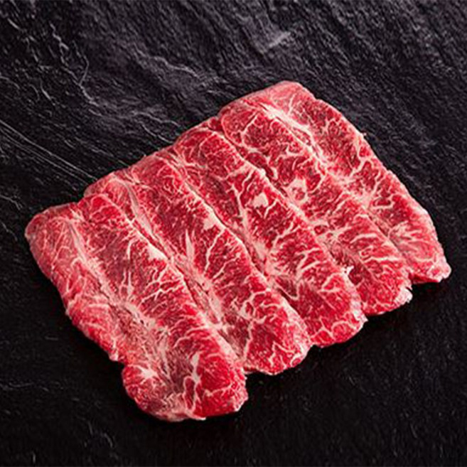 이연한우 1등급 한우 소고기 부채살, 6개, 300g