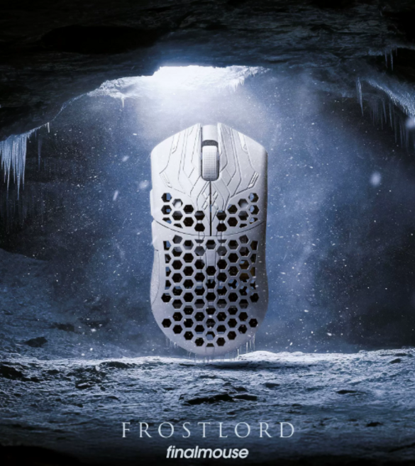 [레르콘]Finalmouse ULX Prophecy Frostlord Clix Tarik Tfue 초경량 무선 마우스 정품 PMW3395센서, S사이즈