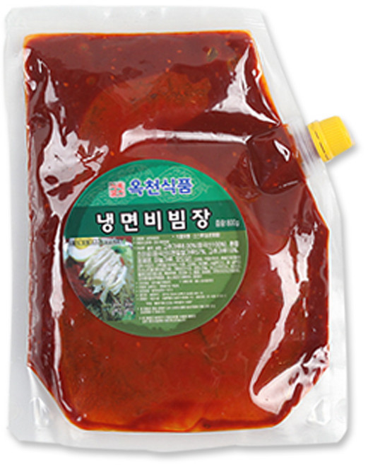 푸드온 옥천냉면 10인분 모음전-전문점판매 물 비빔 함흥 평양 비빔장 냉면육수 겨자소스 골라담기, 선택10.비빔장