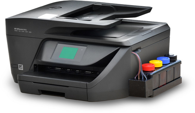 HP6978 HP8010 HP8020 무한잉크 팩스복합기 잉크젯 프린터, C HP8010 새상품 복합기 무한잉크 600ML