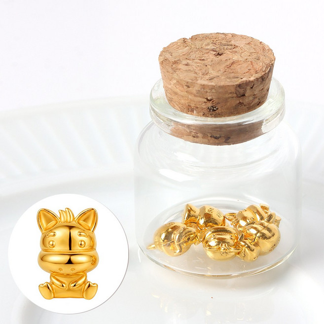 오로프 999 순금 오브제 말