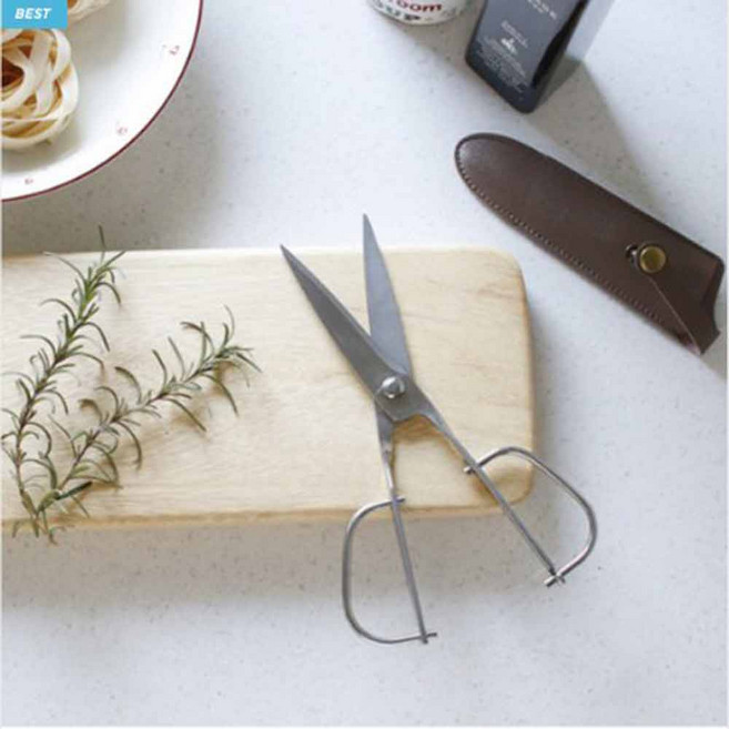 올스텐 분리형 휴대용 캠핑 고기 토리베 식 가위, 1개