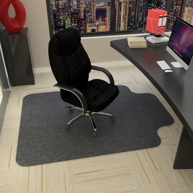 호밍사이 의자 바닥매트 바닥보호 스크래치방지 미끄럼 방지 사무용 의자 매트 다용도 가정용 매트, 1개