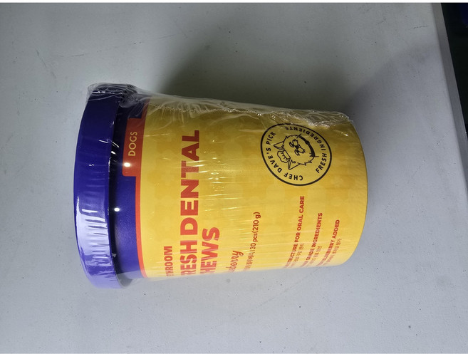 페스룸 강아지 프레쉬 덴탈츄 블루베리 7g x 30p, 210g, 1개, 블루베리맛