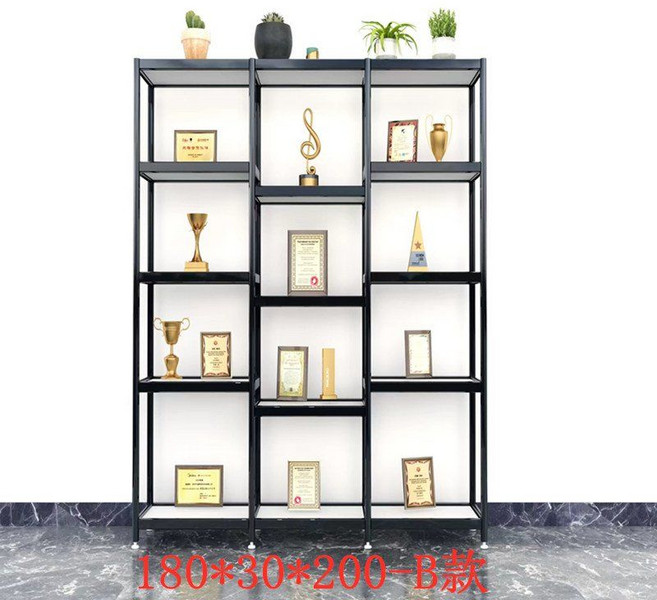 트로피 진열장 양주 술장 상장 엔틱 장식장 거실, 180x30x200cm B형