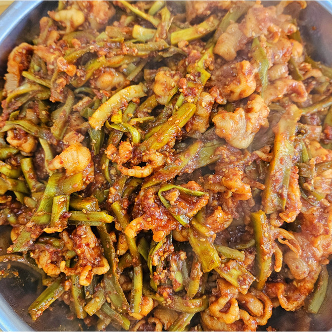 담찬 궁채 뼈없는 무뼈닭발 볶음, 1개, 1kg