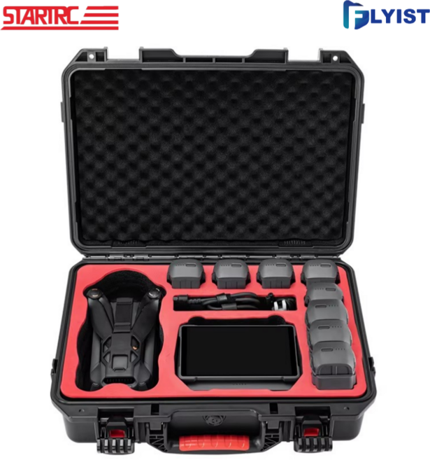 [STARTRC] DJI 매빅4프로 하드케이스 방수 충격방지 대용량 가방 MAVIC4PRO 드론가방 드론케이스 스타트알씨 정품_재고 소진 / 재입고 예약주문 가능, 1개, STARTRC 매빅4프로 하드케이스