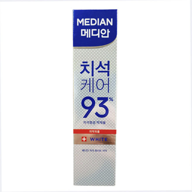 메디안 치석케어 화이트 치약 120g 36개입 BOX, 36개