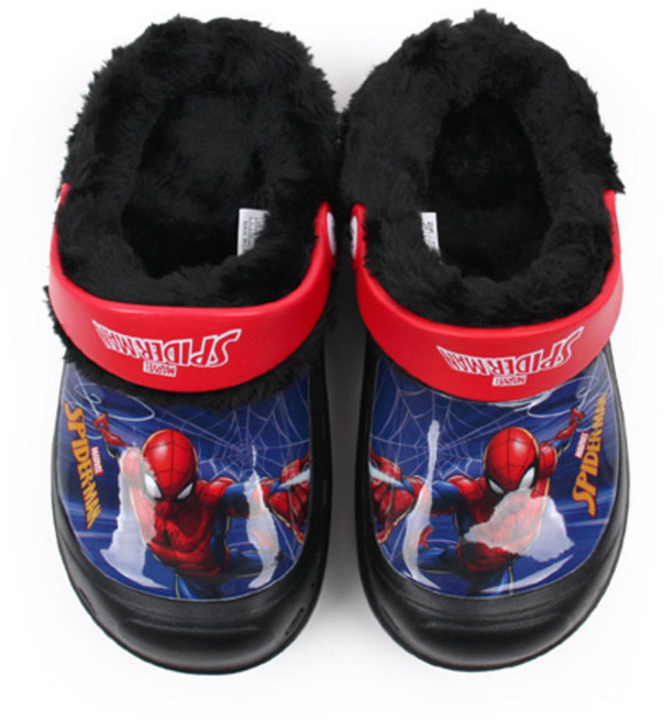 스파이더맨 다듀 방한 샌들