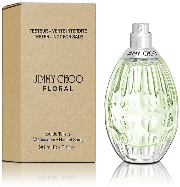 Jimmy Choo Floral 戀香女性淡香水, 1個, 90ml TESTER (無蓋), 90ml
