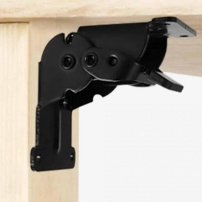 접이식 상판다리 브라켓 90도 가구경첩 접이식경첩 가구브라켓 접이식상다리부속, 실버, 1개