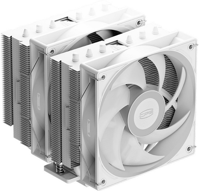 PCCOOLER CPS RT620 PRO 카본스틸, 1개, 화이트