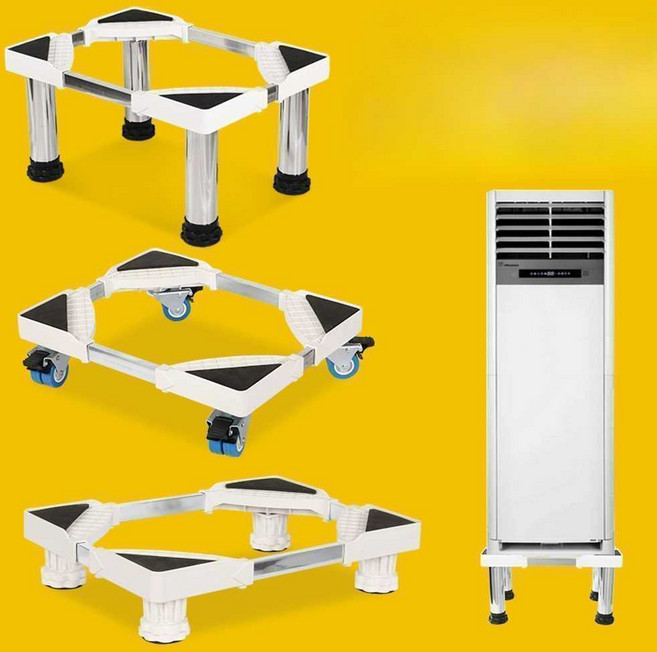 에어컨 받침대 스탠드형 발송 속달 높이 수납공간 실내 다이 A