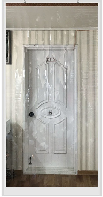 아리아스토어 아로마향 투명문발 92x200cm 현관커튼 PVC문발