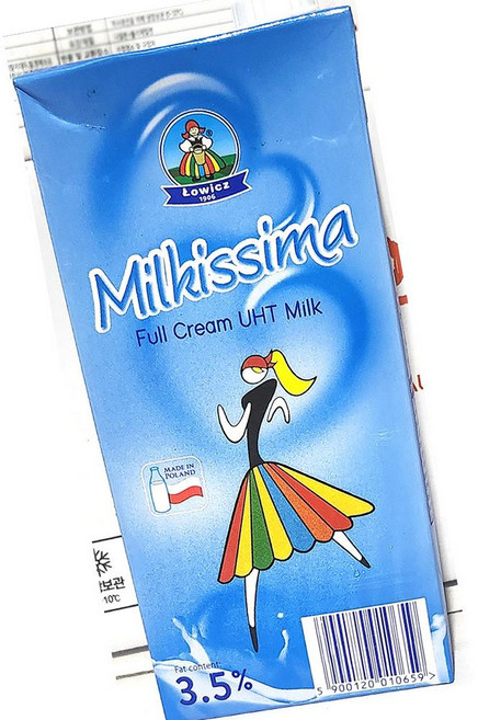 밀키스마 흰우유 멸균 3.5프로 1kg 유제품 우유 멸균 보관, 1개