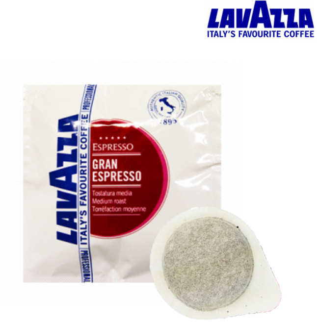 라바짜 파드커피 44mm 18개입 그란 에스프레소(화이트) 하드파드, 1개