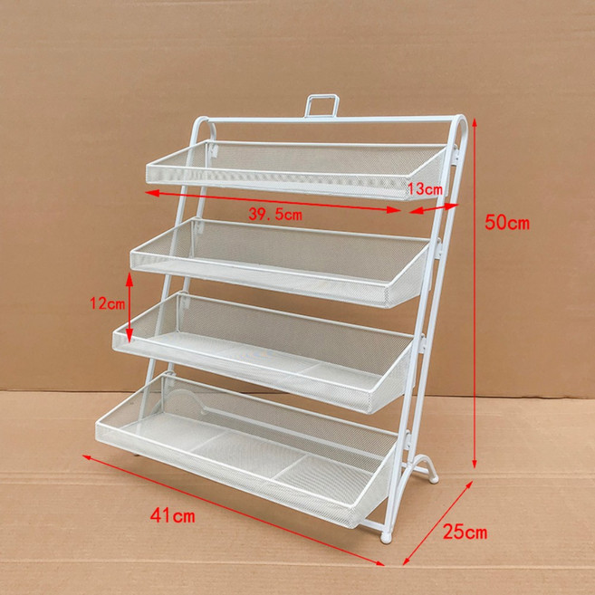 미니 펜트리 과자 진열장 홈PC방 작은 집에서 슈퍼마켓 편의점 간식 선반 수납장, 라지 화이트