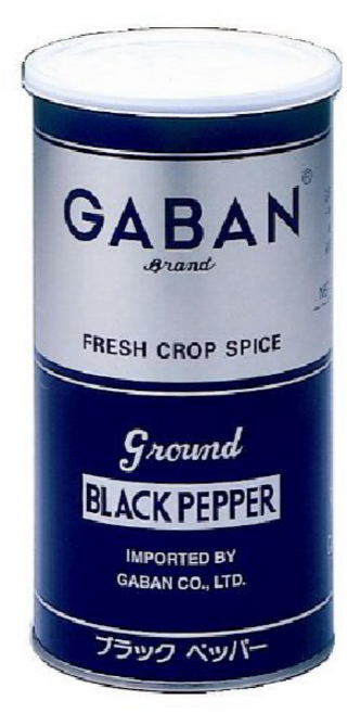 GABAN 가반 블랙페퍼 흑후추 고운타입 420g Black Pepper Ground, 1개