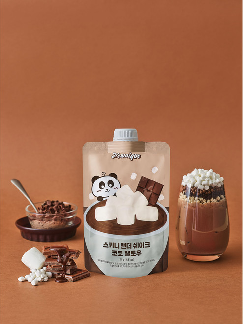 스키니 팬더 쉐이크 코코 멜로우 맛 1박스, 5개, 40g