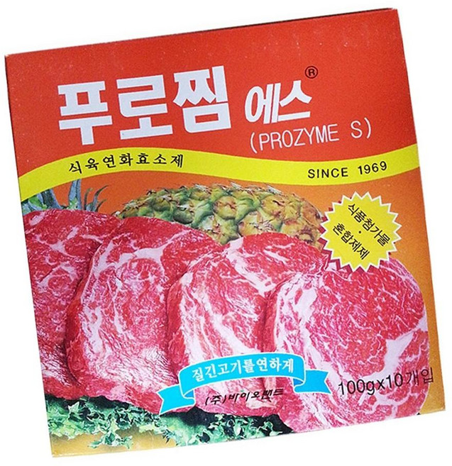 프로찜 연육제 프로 찜 100gx10 x12식자재 업소용 식재료 식당용 대용량 단체 급식용, 12개, 1g