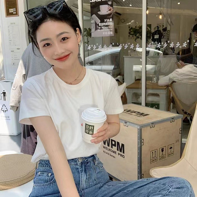 圓領素T恤 基礎休閒款