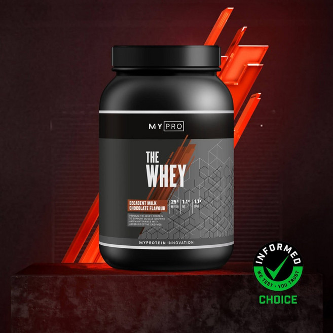 마이프로틴 The Whey 더 웨이 유청 프로틴 WPC+BCAA 밀크 초콜릿 955g, 1개