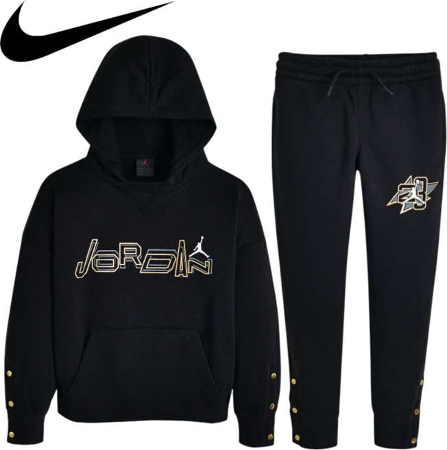 [매장발송]나이키 키즈 상하복세트 조던 기모후드셋업 주니어용 부드럽고 따뜻한