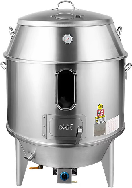 원형 바베큐 통구이 훈제 오리구이 창문 화덕 창문형 오리오븐기 업소용, 1개