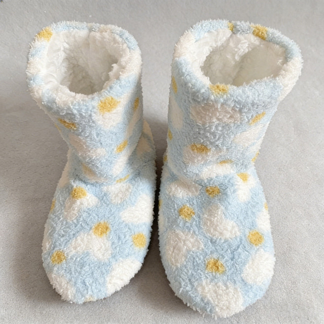 (재고정리)라크고 방한 실내화 수면양말 두툼 보온형 양말 겸용