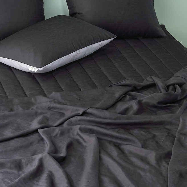 메디슨 인견 100% 여름 홑이불 세트 (베개세트 패드세트)