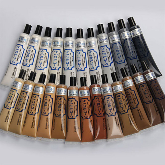 목재 원목 마루 바닥 찍힘 흠집 틈새 보수 메꾸미 메꿈제 우드 필러 코크 70g, 1개, 19. 퀸넛츠브라운