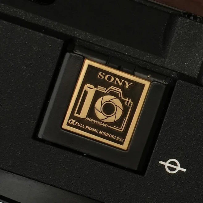 소니 호환 ZVE10 A6700 A7C2 용 황동/쿠프로니켈 알파 핫슈 커버 프로텍터, 02 D-Brass