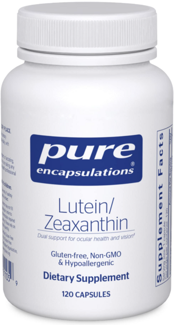 PureEncapsulations Lutein/Zeaxanthin 퓨어인캡슐레이션 루테인 지아잔틴 120캡슐, 120정, 1개